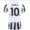 Maillot de Supporter Juventus Paulo Dybala 10 Domicile 2021-22 Pour Homme